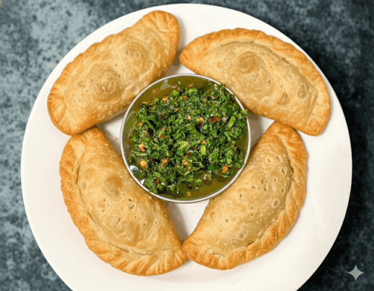 4 empanadas de carne