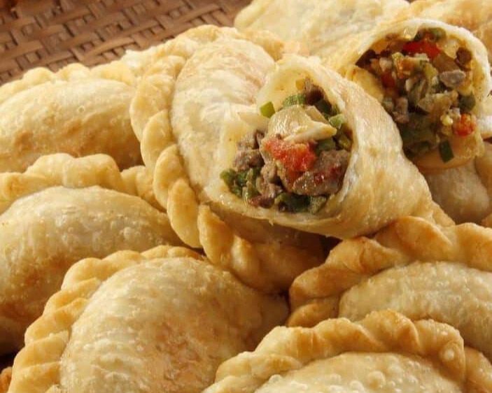 Empanadas close up