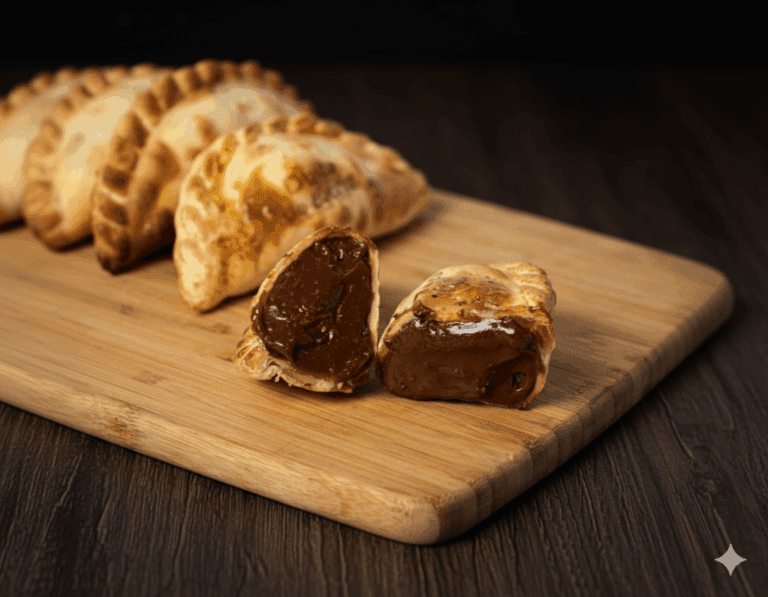 empanada de dulce de leche