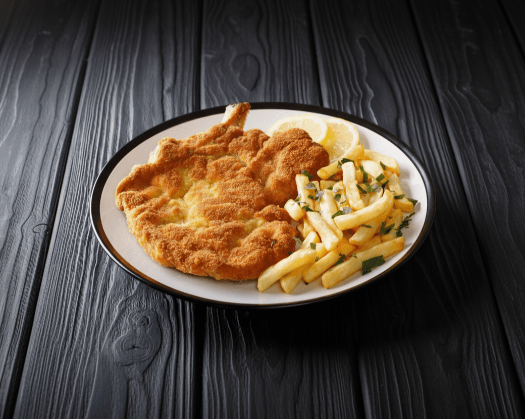 Milanesa al plato